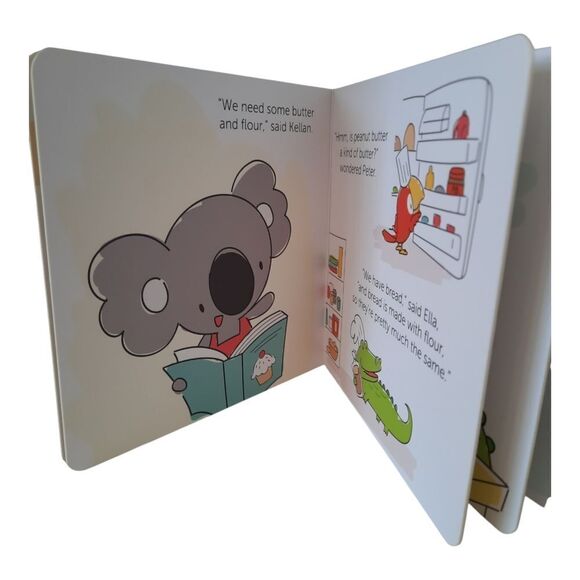 KiwiCo Kellan's unbirthday cake board book - Picture 2 of 2